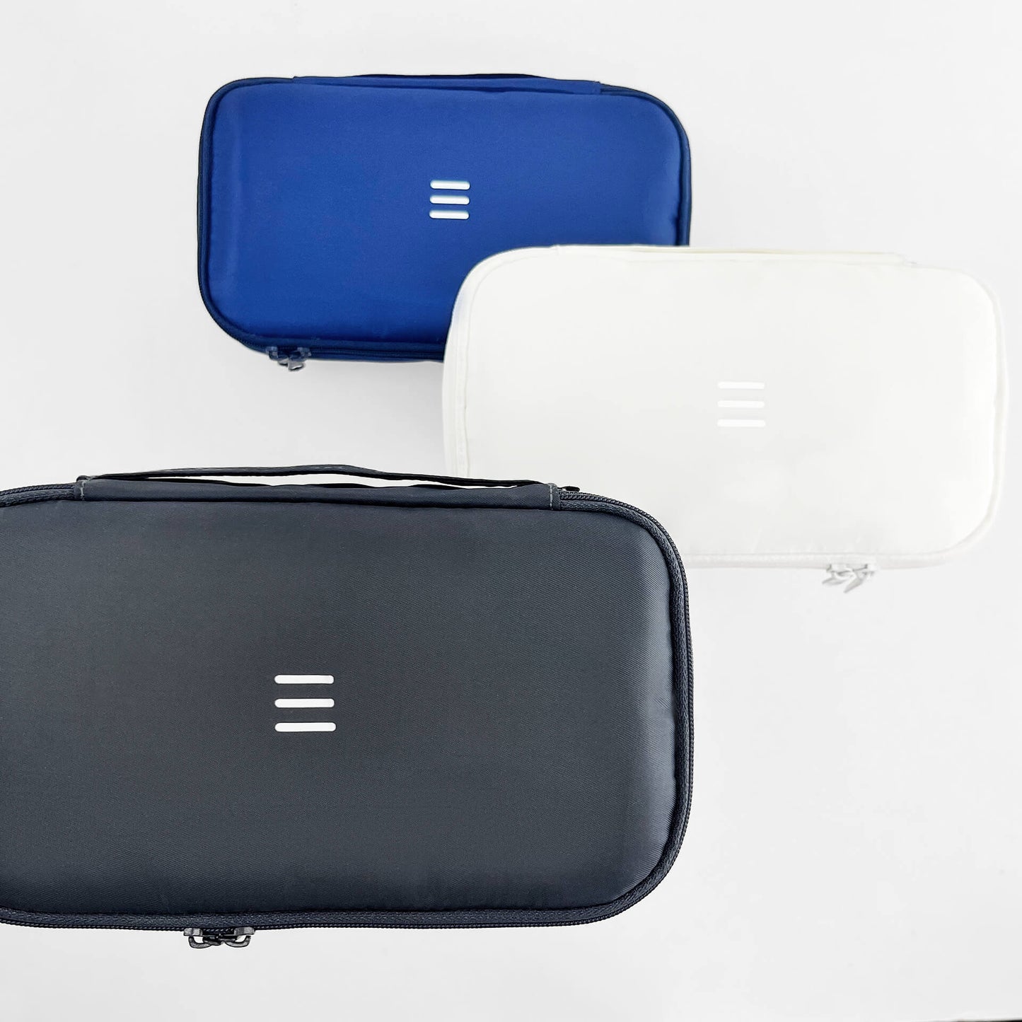 navy, ivory and charcoal 190+ organizers