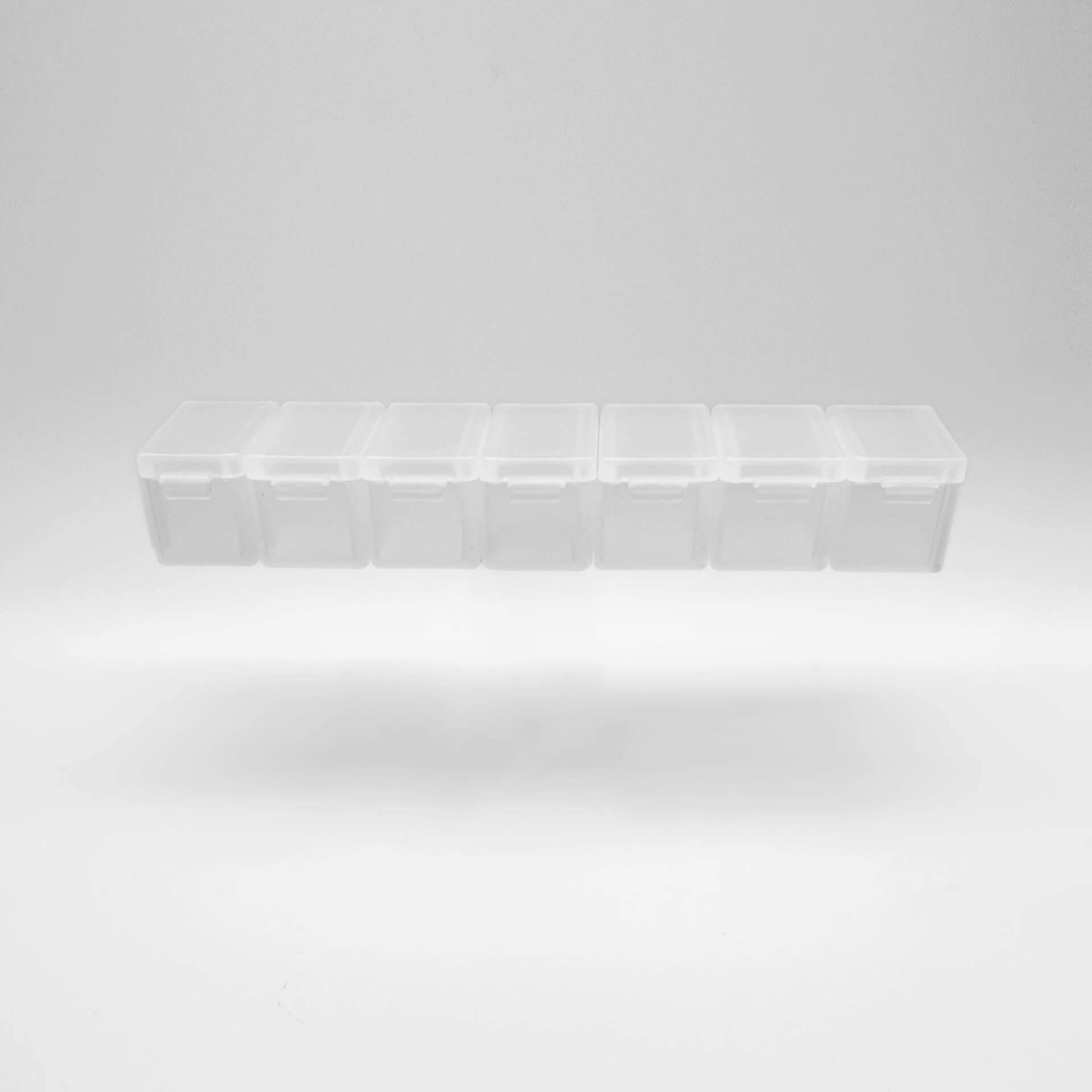 med box set with seven pieces